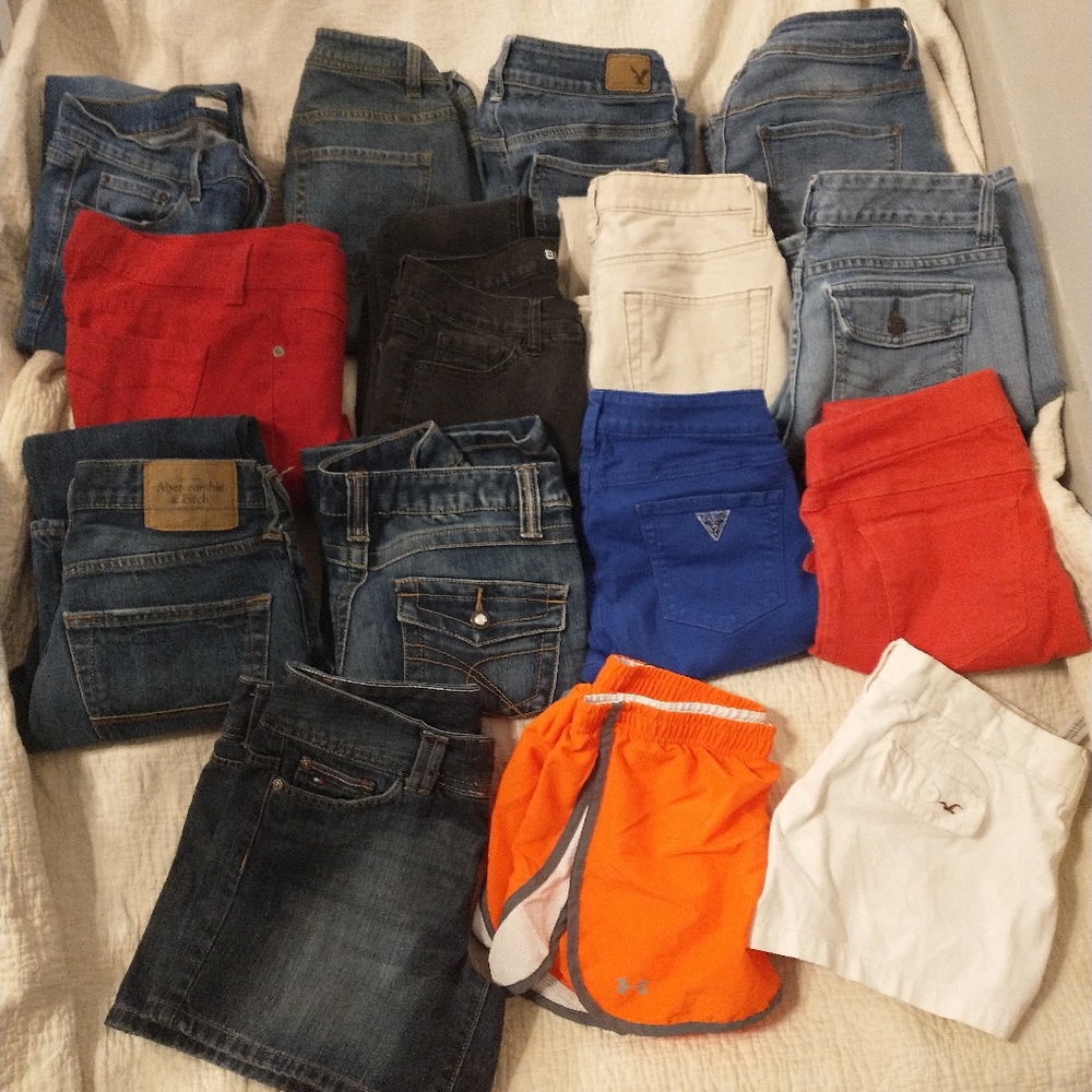 SIZES 2-4 JEANS & SHORTS